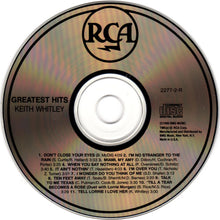 Load image into Gallery viewer, Keith Whitley : Greatest Hits (CD, Comp)