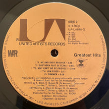 Load image into Gallery viewer, War : Greatest Hits (LP, Comp)