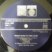 Load image into Gallery viewer, Erik Satie, John McCabe (2) : Piano Music By Erik Satie (LP, Album)