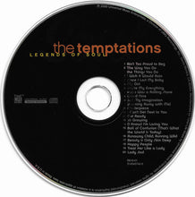 Laden Sie das Bild in den Galerie-Viewer, The Temptations : Legends Of Soul (CD, Comp)