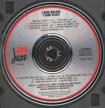 Load image into Gallery viewer, T-Bone Walker : T-Bone Blues (CD, Club, RE, CRC)