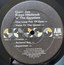 Load image into Gallery viewer, Robyn Hitchcock 'n' The Egyptians* : Queen Elvis (LP, Album)
