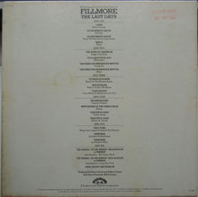 Laden Sie das Bild in den Galerie-Viewer, Various : Fillmore - The Last Days (3xLP, Album, Pit + 7", Pit + Box)