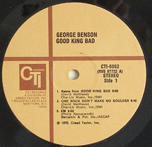 Laden Sie das Bild in den Galerie-Viewer, George Benson : Good King Bad (LP, Album, Gat)