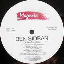 Load image into Gallery viewer, Ben Sidran : On The Cool Side (LP, Album)