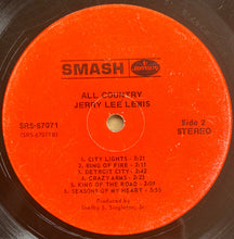 Load image into Gallery viewer, Jerry Lee Lewis : All Country (LP, Album, RE)