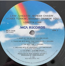 Load image into Gallery viewer, Loretta Lynn : Lyin', Cheatin', Woman Chasin', Honky Tonkin', Whiskey Drinkin' You (LP, Album, Pin)