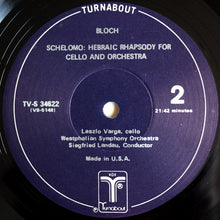 Load image into Gallery viewer, Ernest Bloch - Milton Katims, Seattle Symphony Orchestra, Henry Siegl / Laszlo Varga, Westphalian Symphony Orchestra*, Siegfried Landau : Suite For Viola And Orchestra / "Schelomo": Hebraic Rhapsody For Cello And Orchestra (LP)