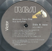 Load image into Gallery viewer, Rick Springfield : Working Class Dog (LP, Album, Ind)