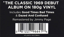 Charger l'image dans la galerie, Led Zeppelin : Led Zeppelin (LP, Album, RE, RM, 180)