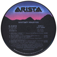 Charger l'image dans la galerie, Whitney Houston : Whitney Houston (LP, Album, Ind)