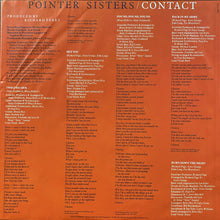 Laden Sie das Bild in den Galerie-Viewer, Pointer Sisters : Contact (LP, Album, RE)