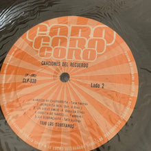 Charger l'image dans la galerie, Trío Los Soberanos : Canciones Del Recuerdo (LP, Album, Mono)