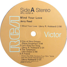 Load image into Gallery viewer, Jerry Reed : Mind Your Love (LP, Album)