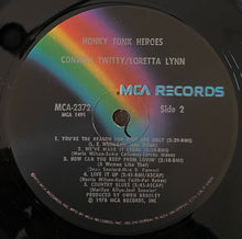 Load image into Gallery viewer, Conway Twitty & Loretta Lynn : Honky Tonk Heroes (LP, Album, Gat)