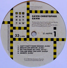 Load image into Gallery viewer, Gavin Christopher : Gavin (LP, Album)