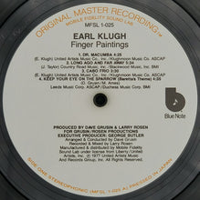 Load image into Gallery viewer, Earl Klugh : Finger Paintings (LP, Album, Ltd, RE, RM)