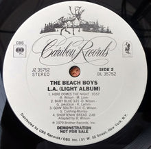 Laden Sie das Bild in den Galerie-Viewer, The Beach Boys : L.A. (Light Album) (LP, Album, Promo, San)