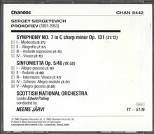 Laden Sie das Bild in den Galerie-Viewer, Sergei Prokofiev, Royal Scottish National Orchestra, Neeme Järvi : Symphony No.7 In C # Minor Op.131 / Sinfonietta Op.5/48 (CD, Album)