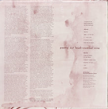 Load image into Gallery viewer, The Harlemans : Poetry Out Loud — Number Nine (LP)