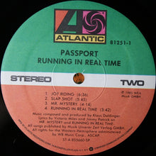 Laden Sie das Bild in den Galerie-Viewer, Passport (2) : Running In Real Time (LP, Album)