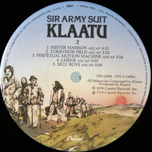 Laden Sie das Bild in den Galerie-Viewer, Klaatu : Sir Army Suit (LP, Album, Emb)