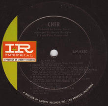 Load image into Gallery viewer, Chér* : Chér (LP, Album, Mono, Ind)