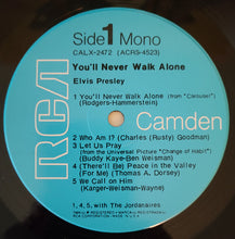 Laden Sie das Bild in den Galerie-Viewer, Elvis* : You'll Never Walk Alone (LP, Album, Comp, Mono)