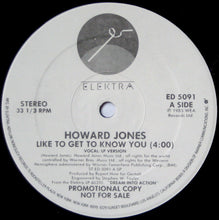 Load image into Gallery viewer, Howard Jones : Like To Get To Know You (12", Single, Promo)