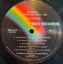 Charger l'image dans la galerie, Merle Haggard : I'm Always On A Mountain When I Fall (LP, Album, Pin)