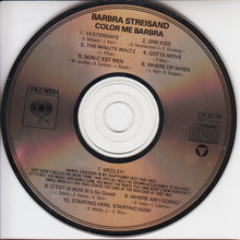 Load image into Gallery viewer, Barbra Streisand : Color Me Barbra (CD, Album, RM, RP)