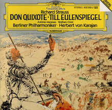 Load image into Gallery viewer, Richard Strauss • António Meneses* • Wolfram Christ • Berliner Philharmoniker • Herbert von Karajan : Don Quixote • Till Eulenspiegel (CD, Album, PDO)