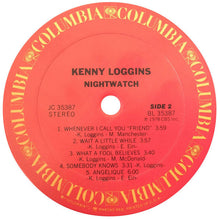 Load image into Gallery viewer, Kenny Loggins : Nightwatch (LP, Album)