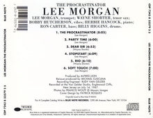 Load image into Gallery viewer, Lee Morgan : The Procrastinator (CD, Album, Ltd, RE, RM)