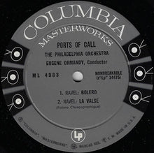 Load image into Gallery viewer, The Philadelphia Orchestra, Eugene Ormandy : Ports Of Call (LP, Album, Mono)