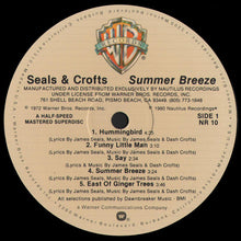 Load image into Gallery viewer, Seals & Crofts : Summer Breeze (LP, Album, Ltd, RE)