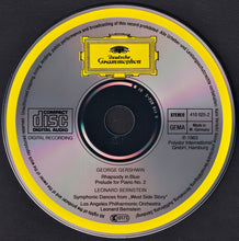Load image into Gallery viewer, Gershwin*, Leonard Bernstein, Los Angeles Philharmonic Orchestra : Rhapsody In Blue · West Side Story: Symphonic Dances (CD, Album)