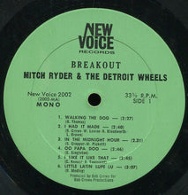 Laden Sie das Bild in den Galerie-Viewer, Mitch Ryder And The Detroit Wheels* : Breakout...!!! (LP, Album, Mono, Gre)