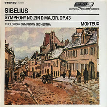 Load image into Gallery viewer, Sibelius*, The London Symphony Orchestra*, Monteux* : Symphony No. 2 In D Major, Op. 43 (LP, RE, RP)
