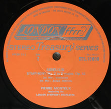 Load image into Gallery viewer, Sibelius*, The London Symphony Orchestra*, Monteux* : Symphony No. 2 In D Major, Op. 43 (LP, RE, RP)