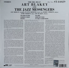 Laden Sie das Bild in den Galerie-Viewer, Art Blakey & The Jazz Messengers : The Big Beat (LP, Album, RE, 180)