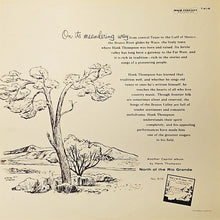 Laden Sie das Bild in den Galerie-Viewer, Hank Thompson : Songs Of The Brazos Valley (LP, Mono)