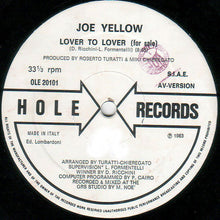 Load image into Gallery viewer, Joe Yellow : Lover To Lover (12", Maxi)