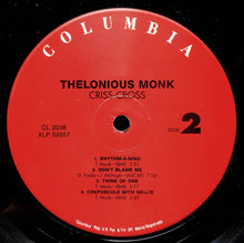 Load image into Gallery viewer, Thelonious Monk : Criss-Cross (LP, Album, Mono)