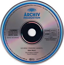 Load image into Gallery viewer, George Frideric Handel* - The English Concert · Trevor Pinnock : Water Music (CD, Album, RP)