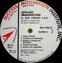 Load image into Gallery viewer, Alex Osborn, L.H.D., Dr. Lee H. Bristol, Jr. : Applied Imagination (2xLP, Album)