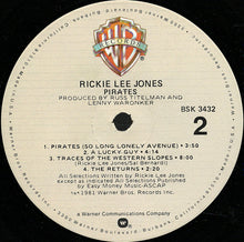 Load image into Gallery viewer, Rickie Lee Jones : Pirates (LP, Album, All)