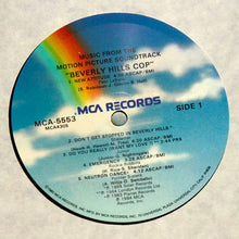 Laden Sie das Bild in den Galerie-Viewer, Various : Beverly Hills Cop (Music From The Motion Picture Soundtrack) (LP, Comp, Glo)