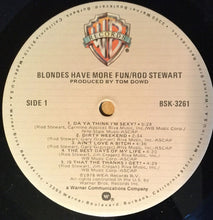 Charger l'image dans la galerie, Rod Stewart : Blondes Have More Fun (LP, Album, Gat)