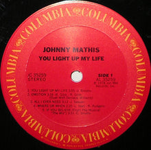 Load image into Gallery viewer, Johnny Mathis : You Light Up My Life (LP, Album, San)